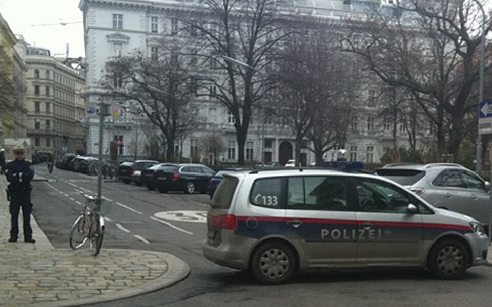Paket löste Bomben-Alarm in Wien aus