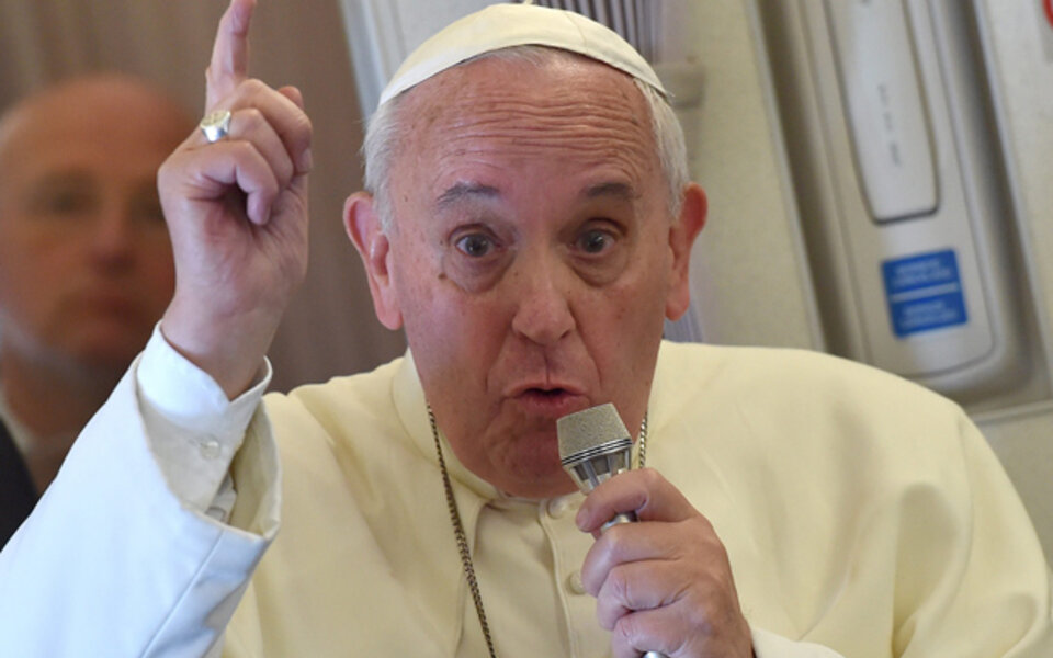 Papst Franziskus: Nicht 