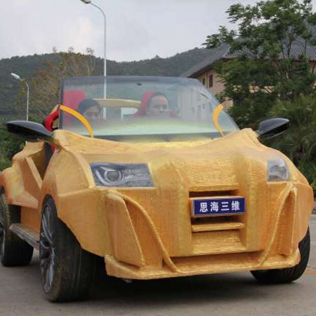 Ein Auto aus dem 3D-Drucker sorgt in China für Aufsehen