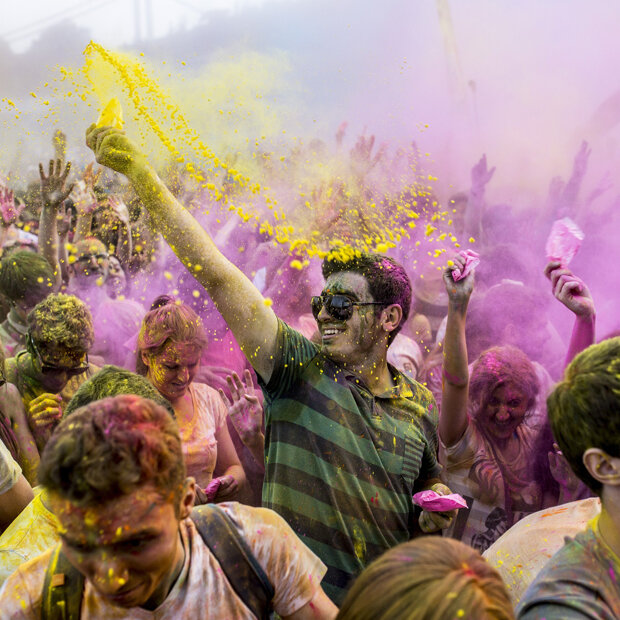 Farbenprächtiges Festival in Istanbul
