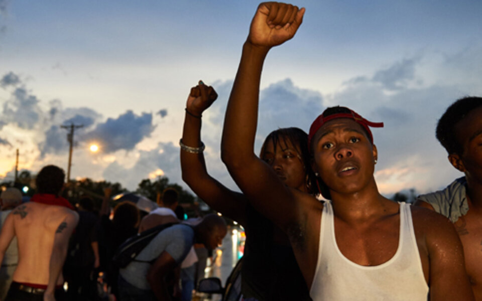 Ferguson: Schüsse bei Zusammenstößen