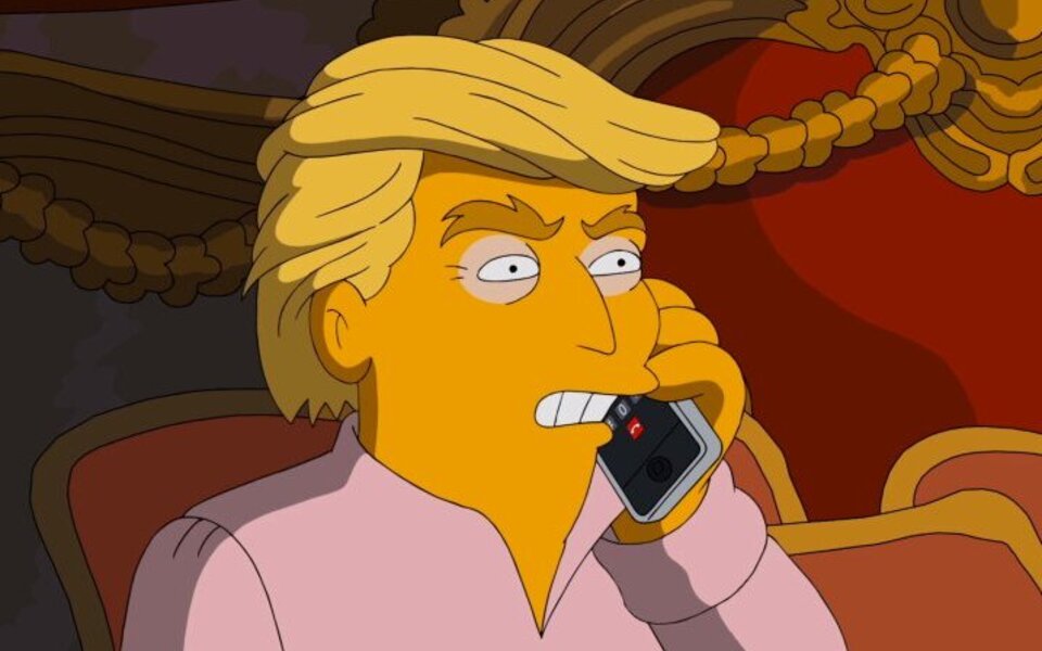 Simpsons attackieren Trump