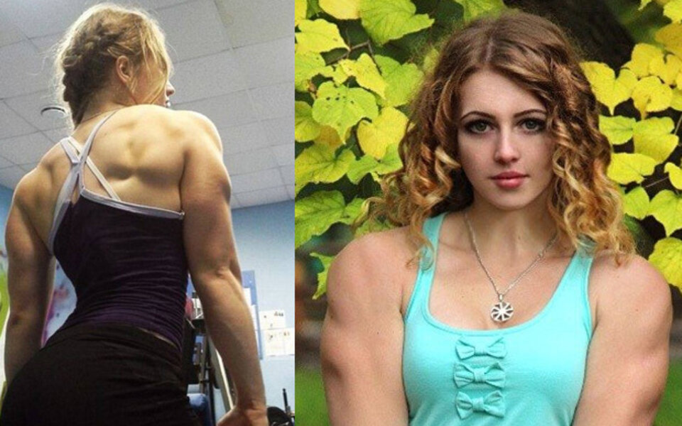 Julia Vins (18) ist die Muskel-Barbie aus Russland