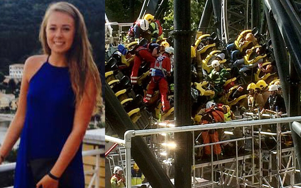 Leah (17) verlor ihr Bein bei Achterbahn-Crash