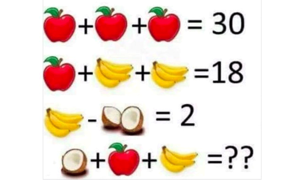 Können Sie das verrückte Rätsel lösen?