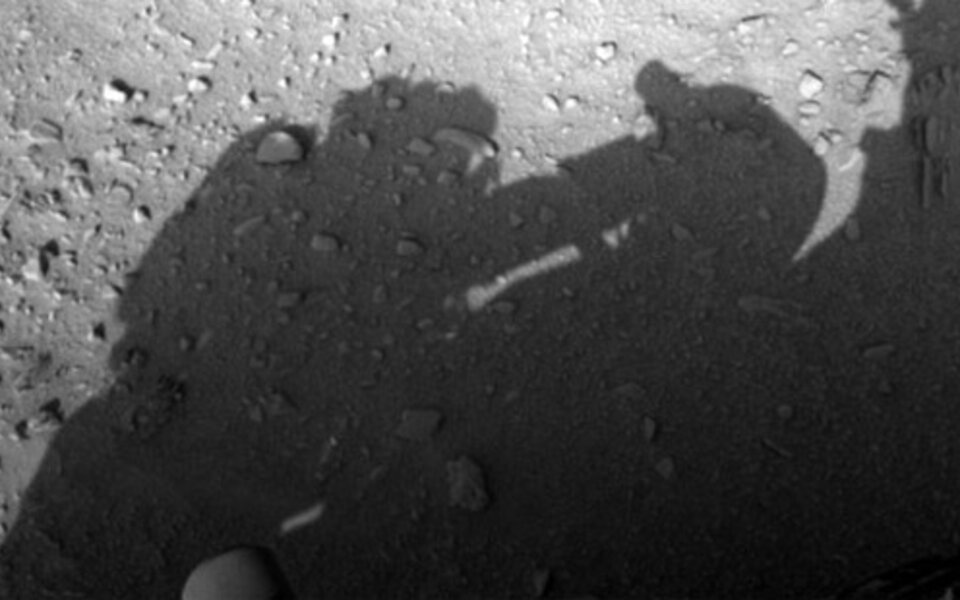NASA-Foto soll Mann am Mars zeigen