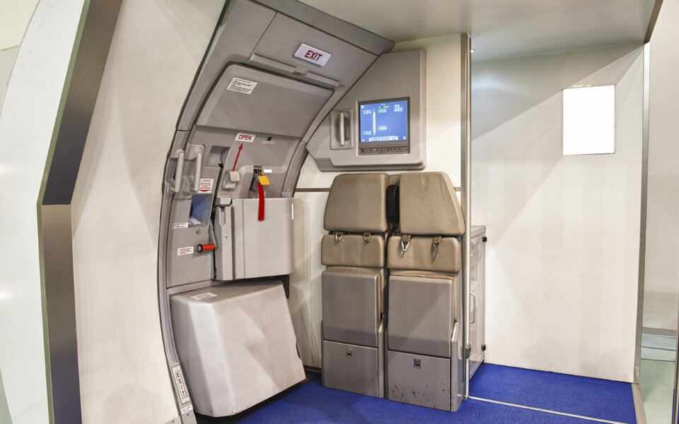 Passagier wollte Flugzeug-Tür öffnen