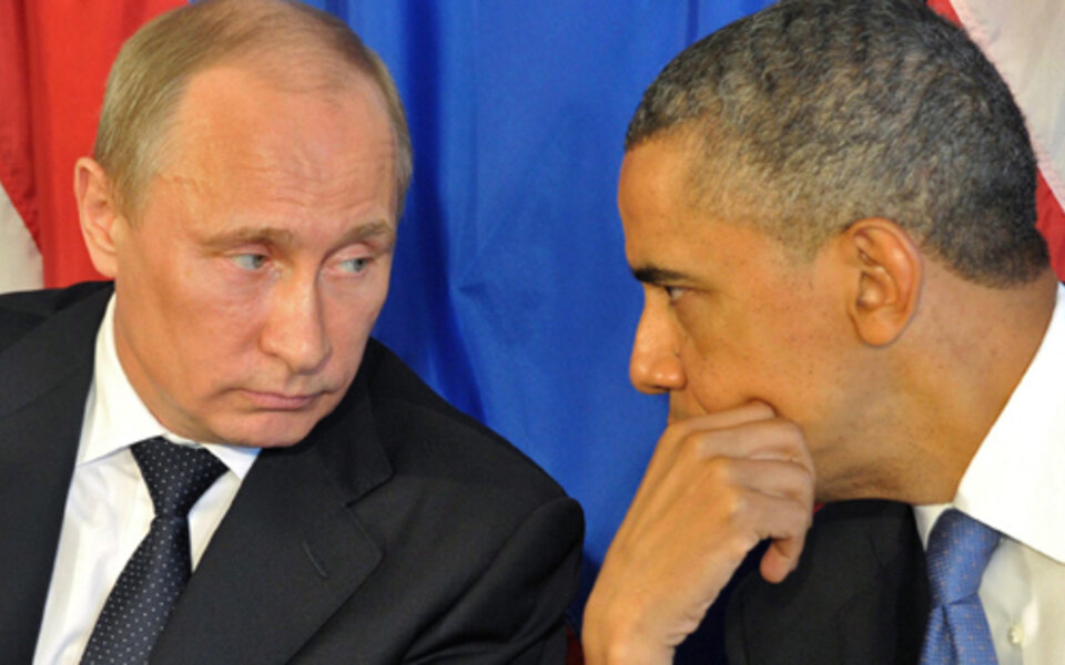 Obama und Putin: Streit um Assad