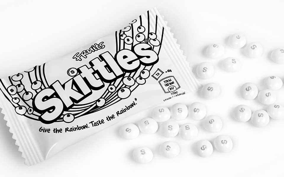 Warum sind Skittles jetzt weiß?