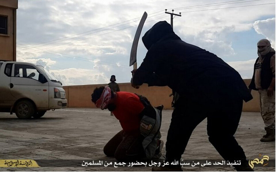 Sniper erschoss ISIS-Henker bei Exekution